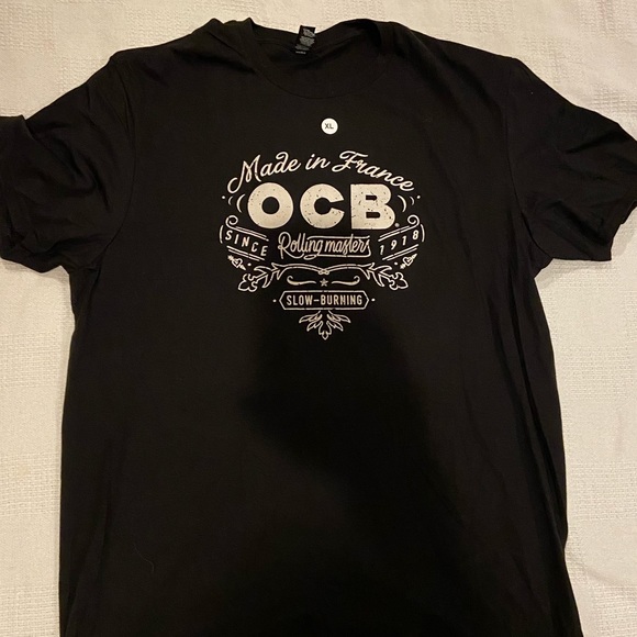 OCB Black T-shirt size XL - Picture 1 of 2